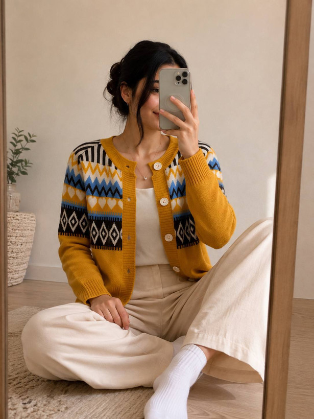 کاردیگان بافت زنانه وارداتی اعلا